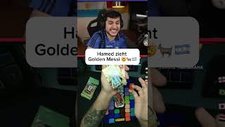 Hamed zieht Golden Messi 🤯🐐🇦🇷 #messi #goat #fifa #panini #pack #hamedloco #stream #twitch