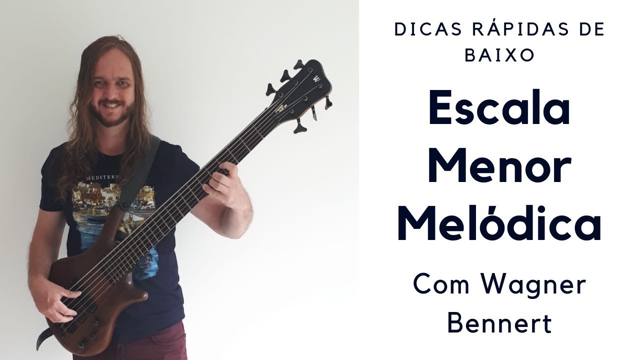 Escala Menor Melódica no Baixo YouTube