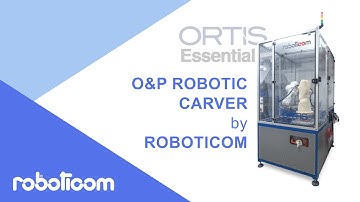 Ortis Essential - the compact 7axis orthopedic robotic carver