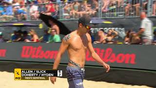 AVP Gold Series // The Championships 2017 Men's Semi-final: Allen/Slick vs Doherty/Hyden