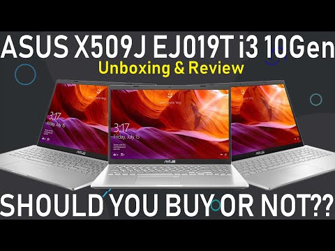 ASUS X509J EJ019T Core i3 10Gen Laptop ! SOULD YOU BUY OR NOT ?? Unboxing & Review [Hindi]