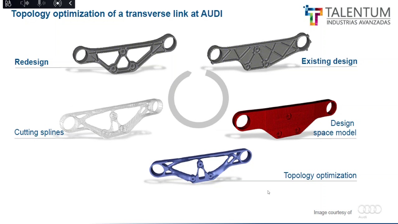 SolidWorks: Optimización topológica en conexión con la manufactura ...