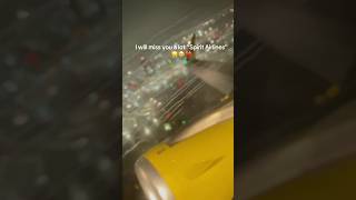 I will never forget you "Spirit Airlines" 😭💔✈️ #aviation #pilot #spiritairlines #fypviral#airport