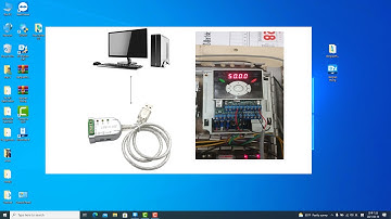 KẾT NỐI BIẾN TẦN IG5A VÀ PC QUA ĐƯỜNG TRUYỀN RS485