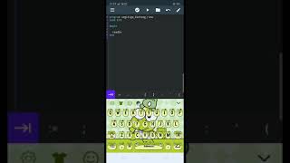 Membuat Segitiga Bintang di aplikasi Pascal N IDE