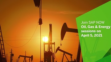 Oil, Gas & Energy at SAP NOW