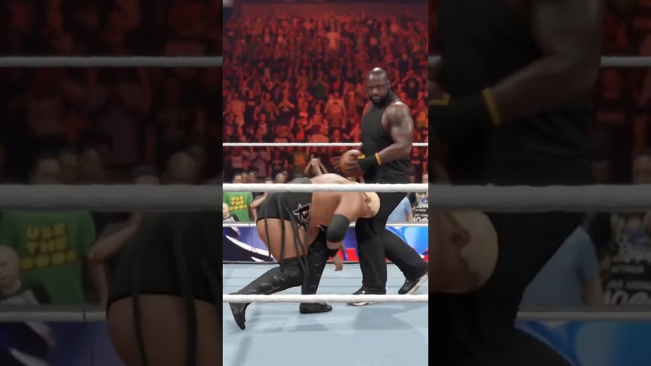 Шакил О'Нил нападает на Рикиши 😱 WWE 2K25 