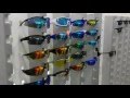 The factory tour in Xiamen ASA sunglasses factory