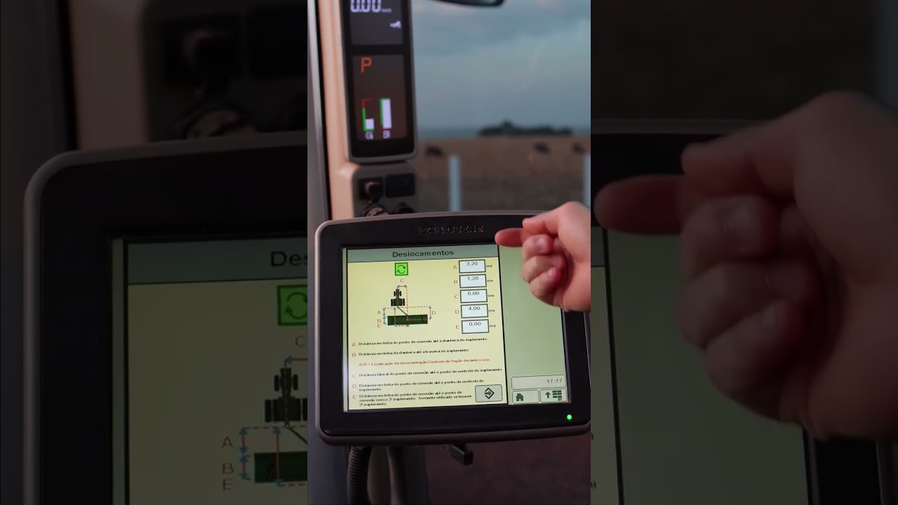 Todo Operador deve Saber onde Deslocar seu Implemento - JOHN DEERE #agro  #johndeere  #trator