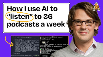 How to digest 36 weekly podcasts without spending 36 hours listening | Tomasz Tunguz