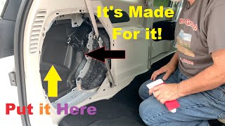 2023 Chrysler Pacifica Spare Tire Kit Install