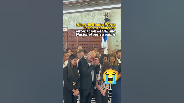 hijos de rubby perez lloran su partida y dan ultimo adios