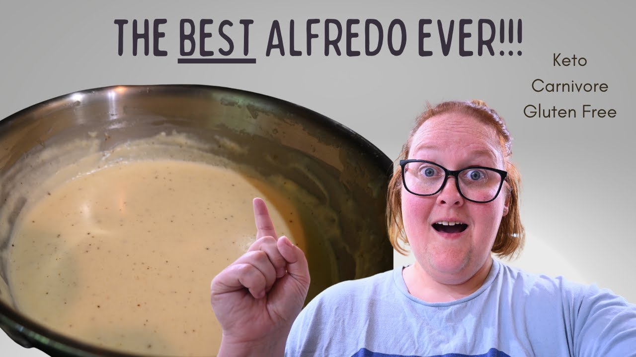 The BEST ALFREDO SAUCE recipe CARNIVORE GlutenFree! YouTube