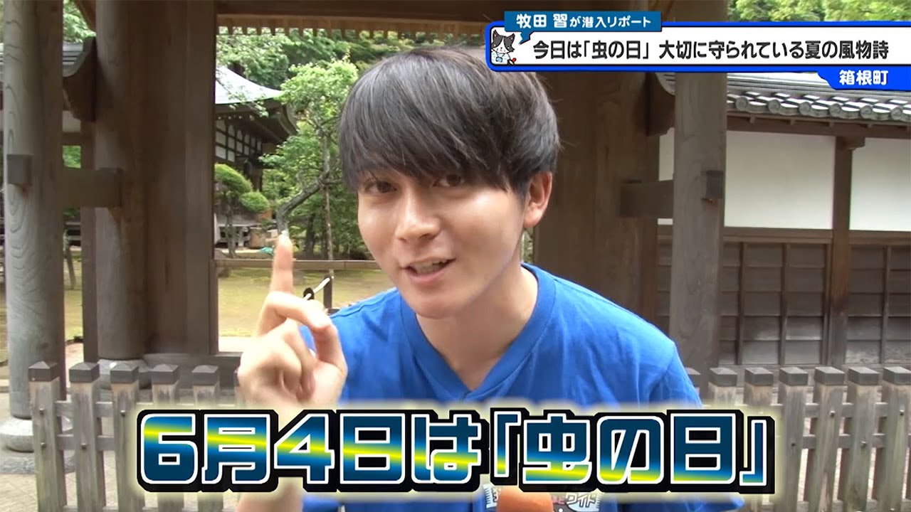 猫のひたいほどワイド #1586 潜入リポート・牧田習「6月4日は「虫の日」 箱根町で大切に守る初夏の風物詩」（箱根町）