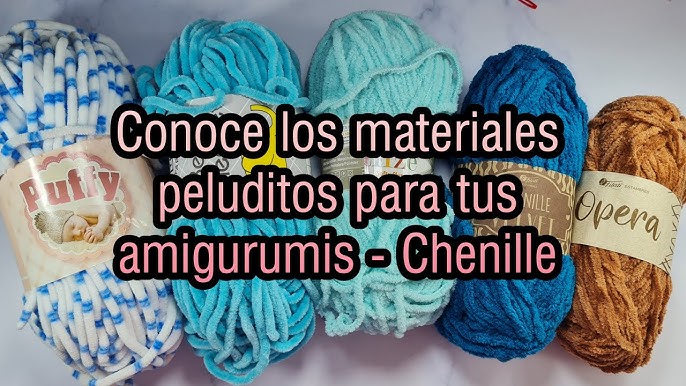 Cuales HILAZAS y ESTAMBRES utilizo para TEJER MIS AMIGURUMIS 