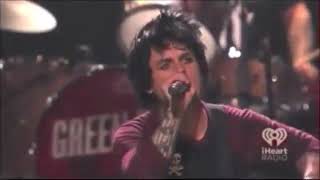 Green Day Billie Joe wants to show what 1 min for him but cant break guitar