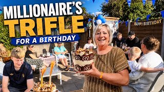 Millionaires Trifle for a family birthday #MillionairesTrifle #TrifleRecipe #BirthdayDessert.