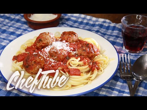 Vidéo: Comment Faire Cuire Des Spaghettis Avec Des Boulettes De Viande Et De La Sauce Tomate