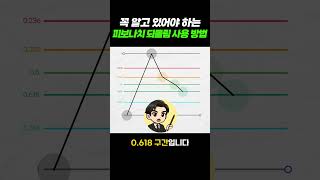 피보나치 하나로 진입타점 알 수 있는 방법