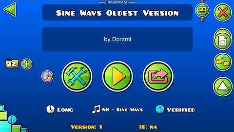 [1080p60fps] Sine Wavs by Dorami (Oldest Version) [Mega Hack v7.1 Replay Bot]