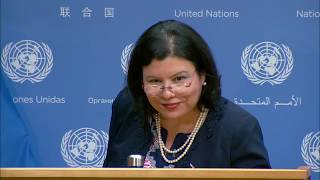 Daily Briefing by the Spokesperson for the President of the General Assembly, Ms. Monica Grayley