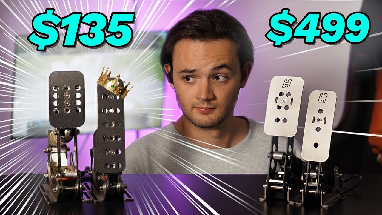 SimJack UT vs Heusinkveld Sprints: $135 PEDALS SHOULDN'T BE THIS GOOD!