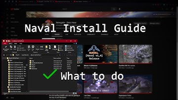 How to install and open Naval maps