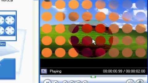 Windows Movie Maker: adding transitions between video clips - part 3