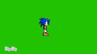 Sonic the hedgehog green screen 1