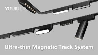 YOURLITE Ultra-thin Magnetic Track System | Edgy & Convenient #tracklight
