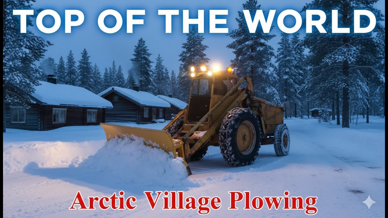 The Big Dig: Clearing an Arctic Village After Heavy Snow