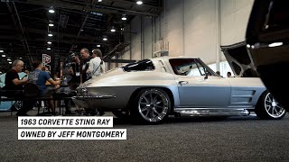 Celebrity Jeff Montgomery | LS3-powered 1963 Corvette Sting Ray | 2019 SEMA Show Wealth