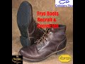 Frye Boots Converted to a wedge and Vibram Soles & Conditioned with Saphir Medaille D'Or
