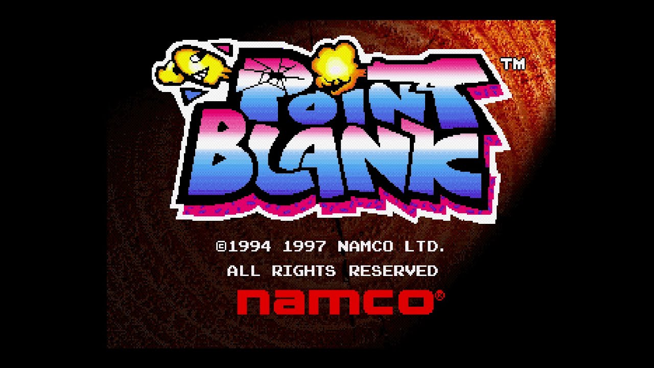 Point Blank/Gun Bullet (ガンバレット, Gan Baretto). [PlayStation