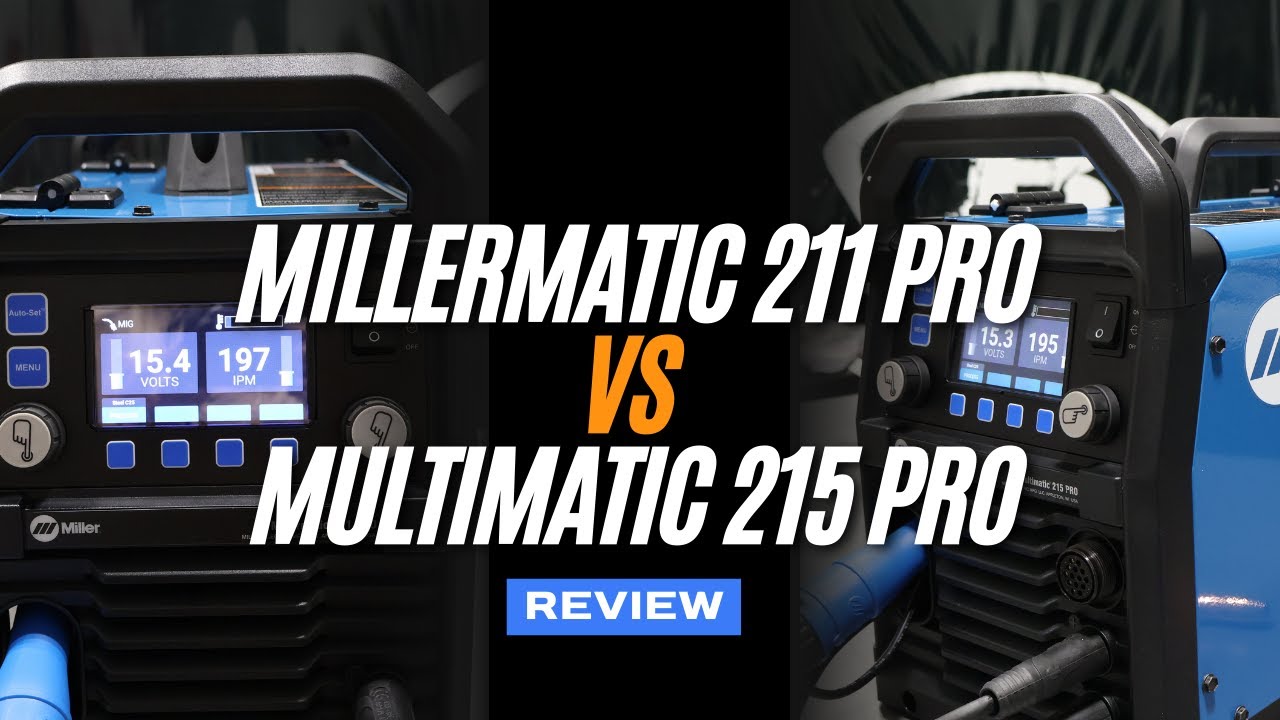 Millermatic 211 Pro против Multimatic 215 Pro