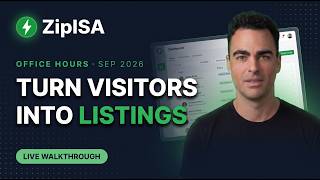 ZipISA Office Hours (Sep 2026): Website Visitors, Home Value Pros, and Sophie's Daily Texts