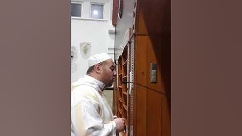 صلاة العشاء من أواخر  سورة الحشر والتراويح سورة الممتحنة بإمامة الشيخ د/أحمد البغدادي .