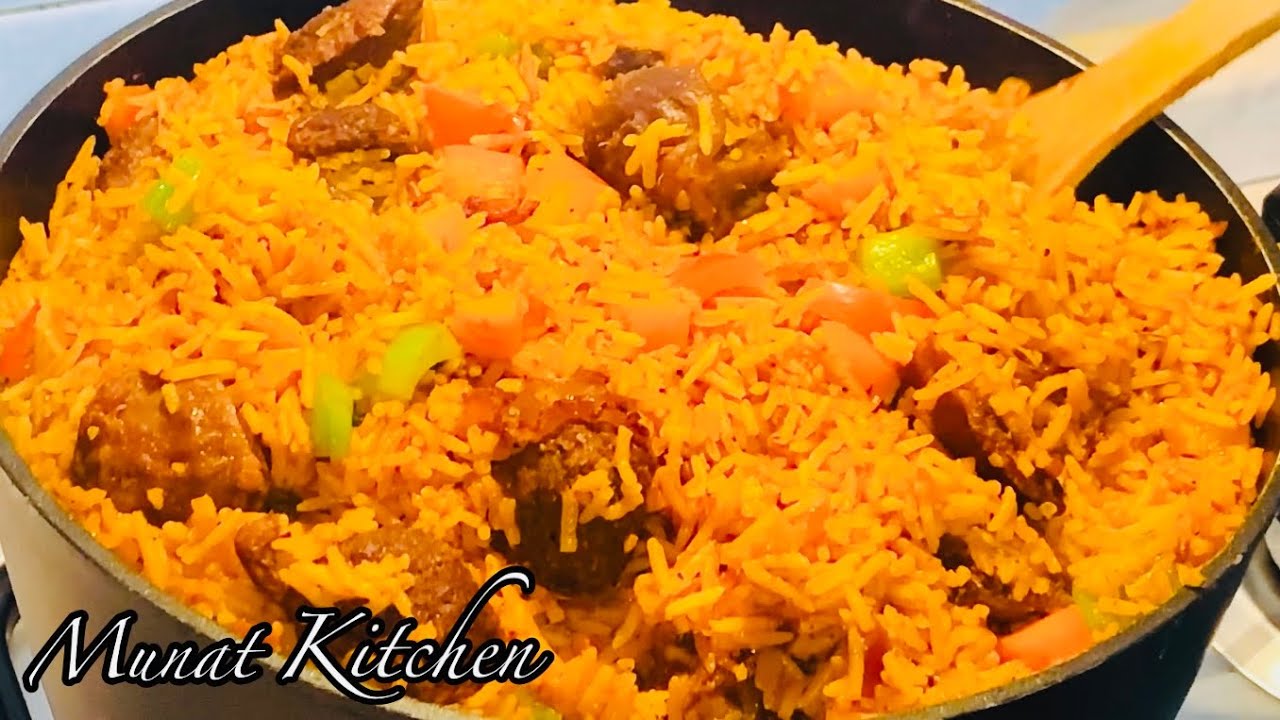 THE PERFECT GIZZARD JOLLOF RICE YouTube