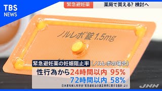 緊急避妊薬 薬局で買える？ 検討へ【news23】