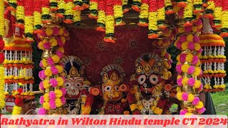 Rathyatra in Wilton Hindu Temple Connecticut || #rathyatra