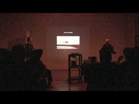 Jeff and Dan @ UPGRADE! Mass Art Jan 2009. Part 2/2