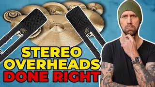 Download Lagu Rock \u0026 Metal Overheads Microphone Techniques. AB vs XY vs MS. MP3