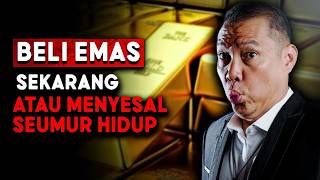 Jangan Takut Emas Turun! Daripada Simpan Rupiah Ini Alasannya!