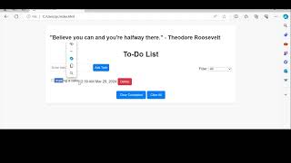 ALX Final project : TODO LIST web-app demo