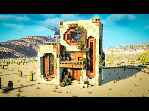 Minecraft | How to Build a Luxury Desert Villa