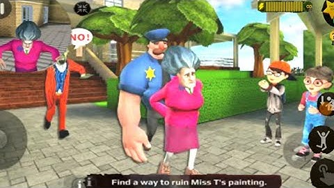 Scary Teacher 3D_New updater-New fun video everyday , gameplay walkthrough  part 739 ( android, ios)