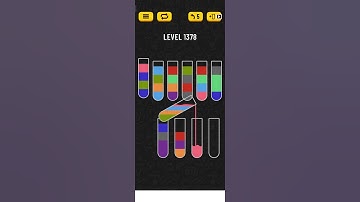 water sort puzzle - level 1378