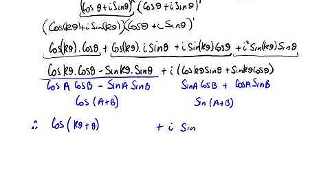 2018 DeMoivre Proof Polar Form