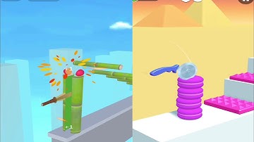 Almost Cut vs Slice Master - Very Satisfying and Relaxing ASMR Slicing Game