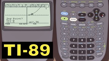 TI-89 Calculator - 17 - Graphing Parametric Equations